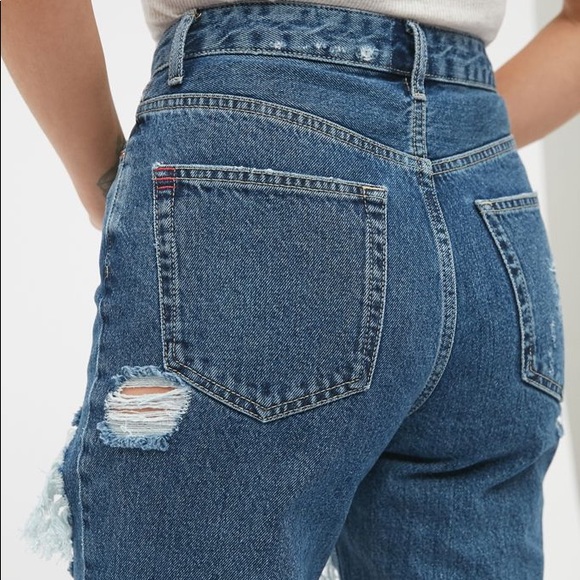 BDG RIPPED HIGH WAISTED MOM JEANS - Picture 3 of 6